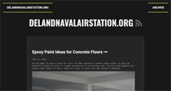 Desktop Screenshot of delandnavalairstation.org
