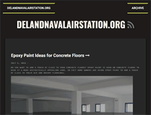 Tablet Screenshot of delandnavalairstation.org